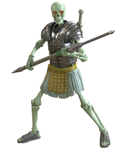 Epic H.A.C.K.S. Action Figure: Eterno Guardian Skeleton – Boss